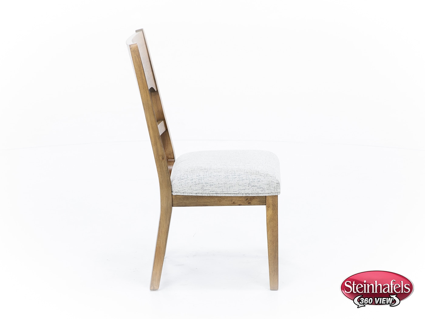 ashy brown inch standard seat height side chair  image   