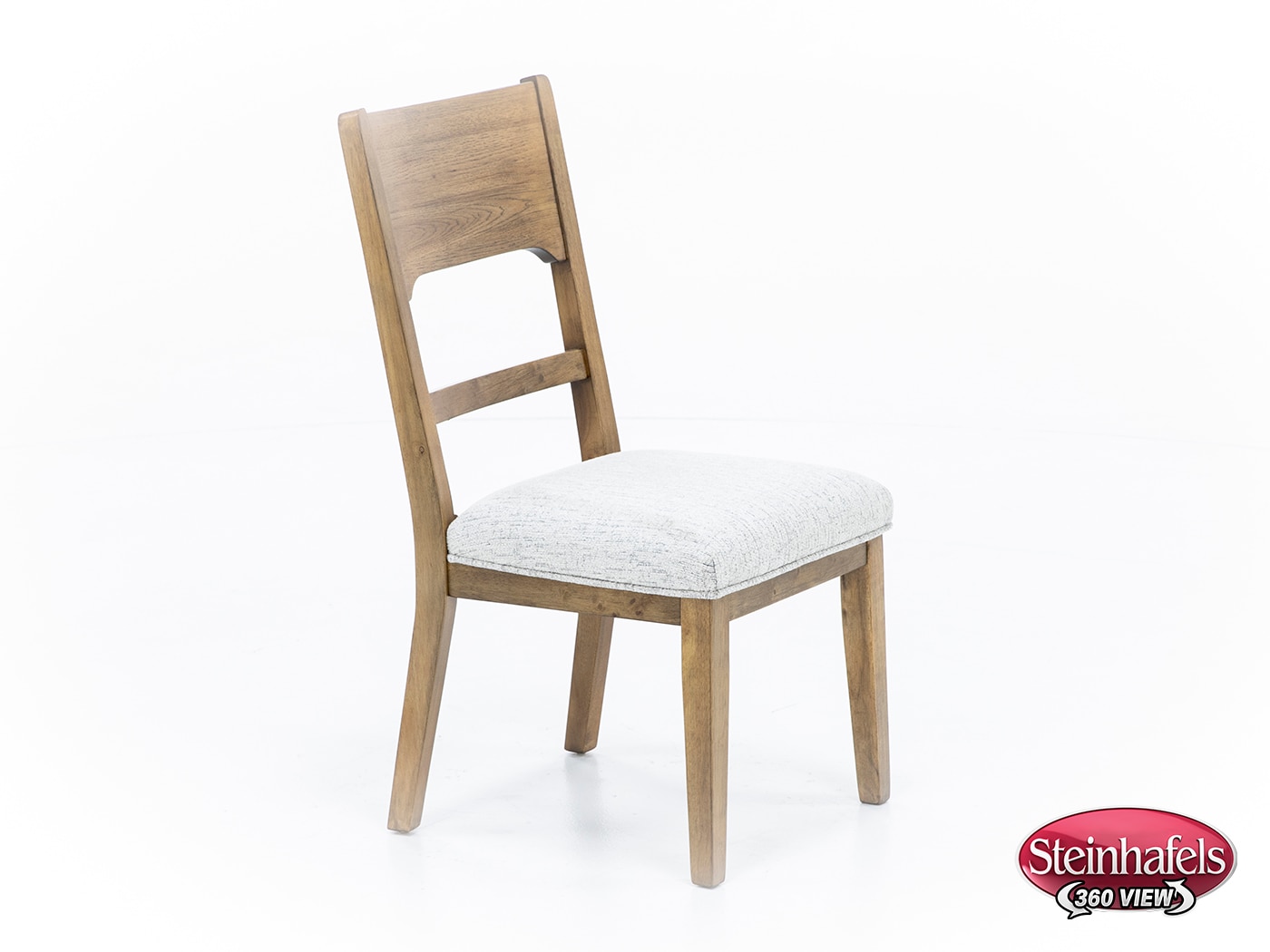 ashy brown inch standard seat height side chair  image   