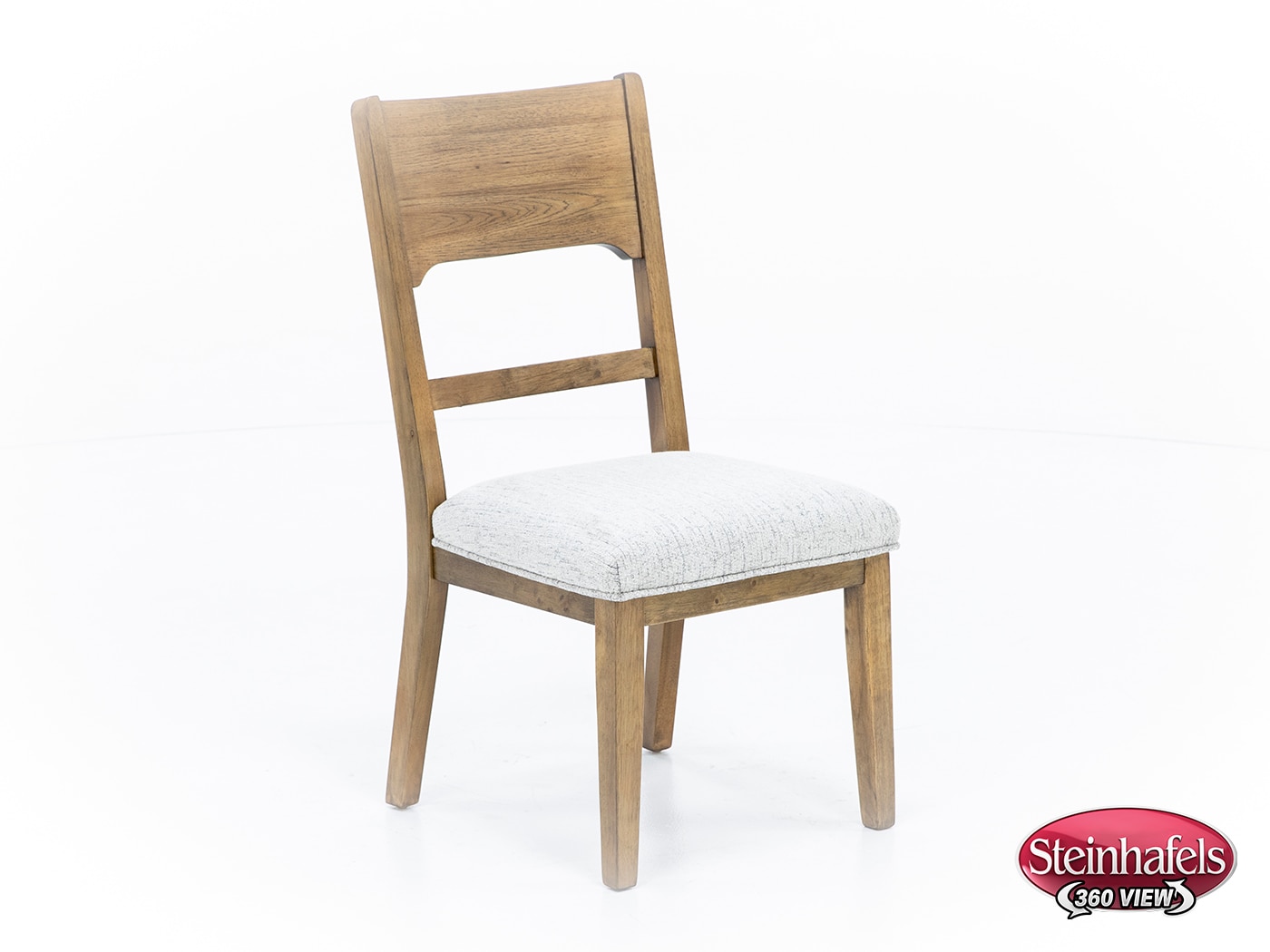 ashy brown inch standard seat height side chair  image   