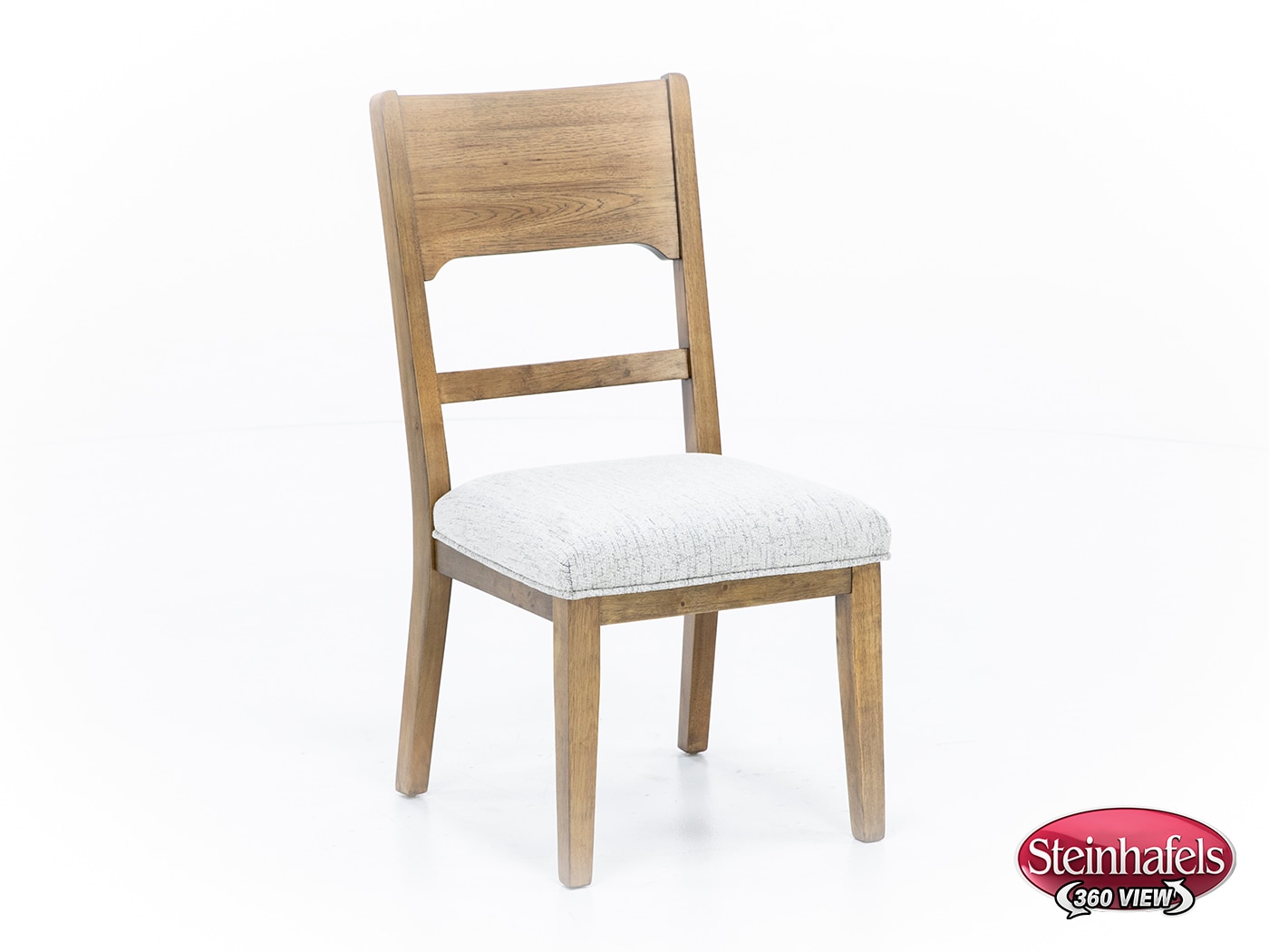 ashy brown inch standard seat height side chair  image   