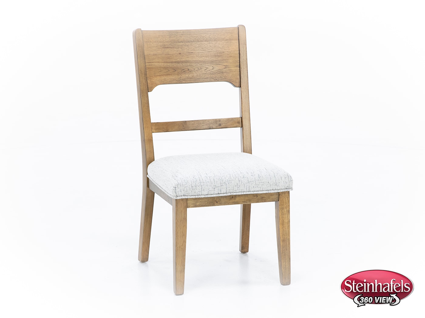 ashy brown inch standard seat height side chair  image   