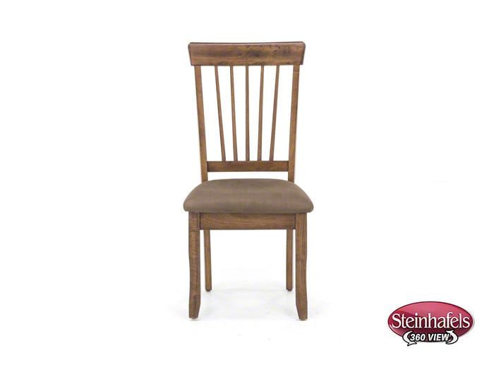 ashy brown inch standard seat height side chair  image   