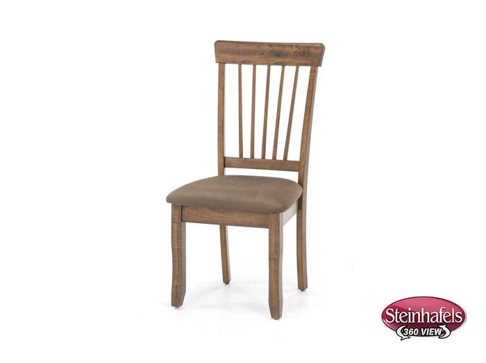 ashy brown inch standard seat height side chair  image   