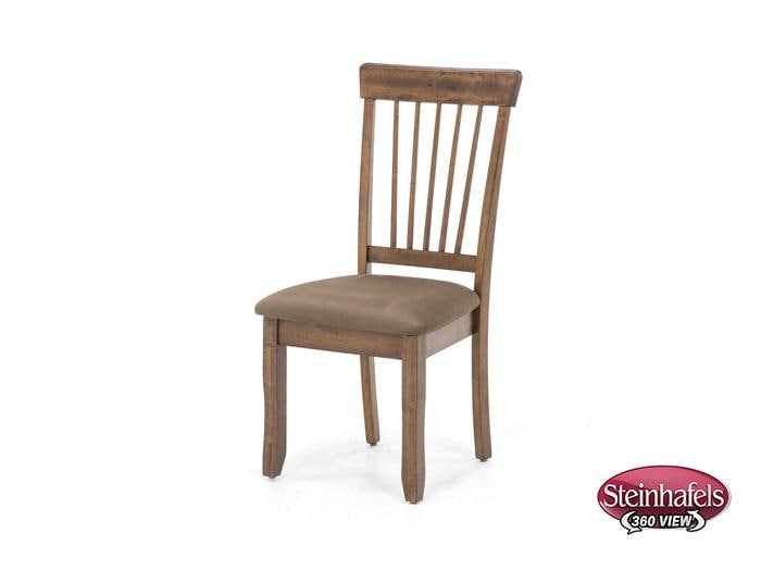 ashy brown inch standard seat height side chair  image   