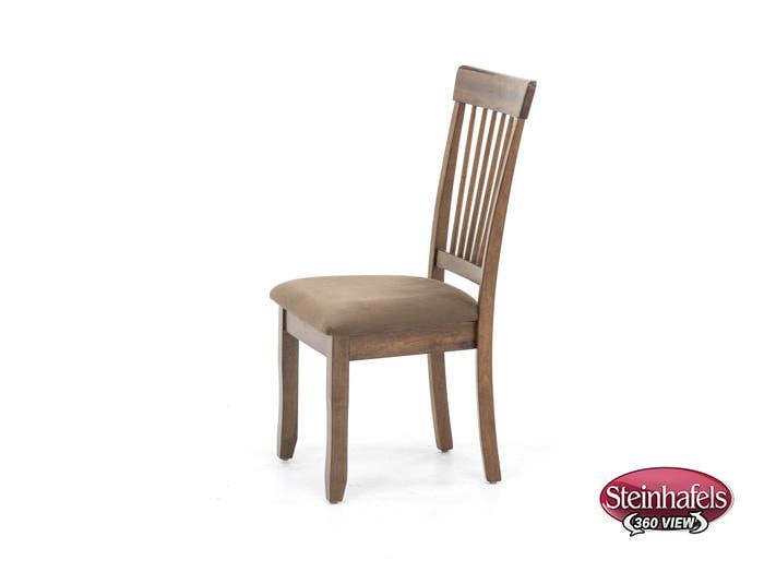 ashy brown inch standard seat height side chair  image   