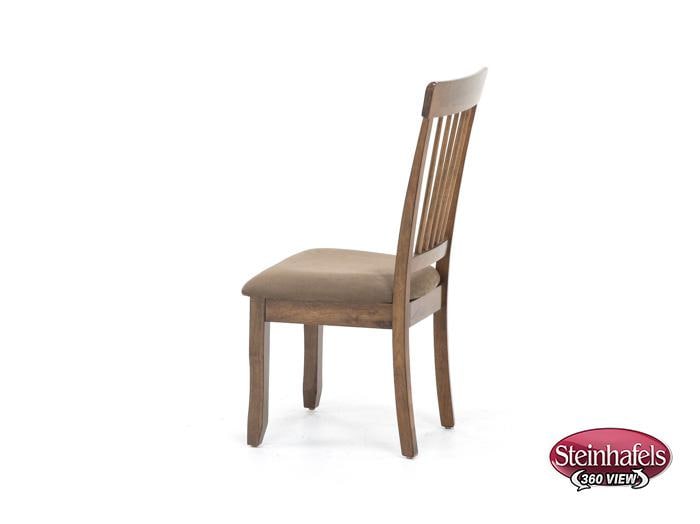 ashy brown inch standard seat height side chair  image   