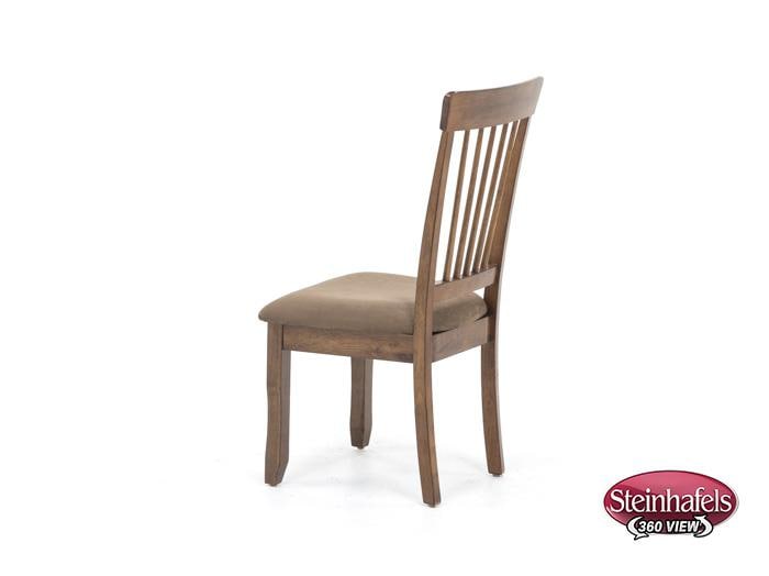 ashy brown inch standard seat height side chair  image   