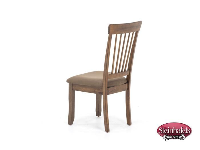 ashy brown inch standard seat height side chair  image   