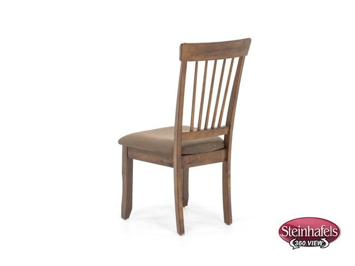 ashy brown inch standard seat height side chair  image   