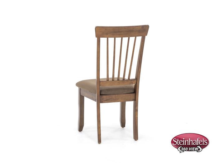 ashy brown inch standard seat height side chair  image   