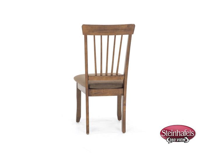 ashy brown inch standard seat height side chair  image   