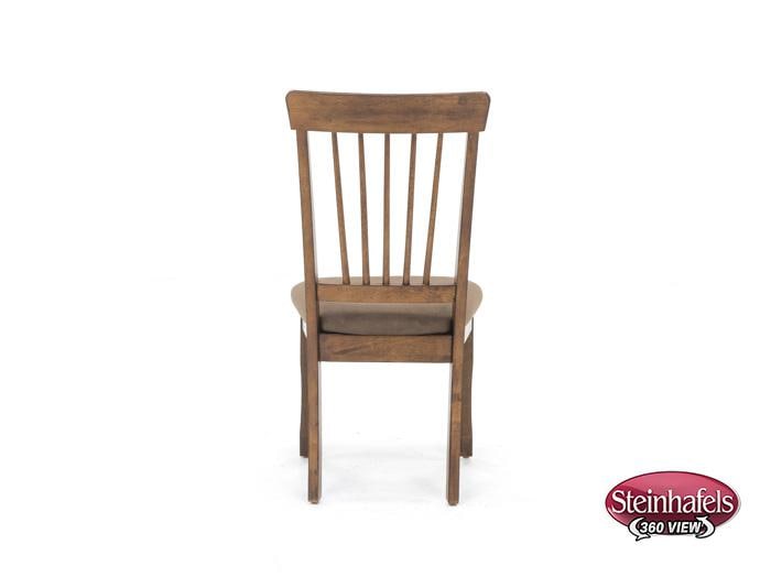 ashy brown inch standard seat height side chair  image   