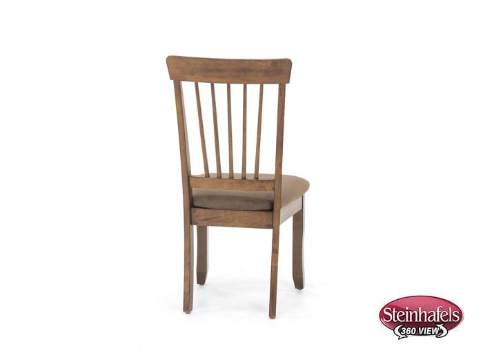 ashy brown inch standard seat height side chair  image   