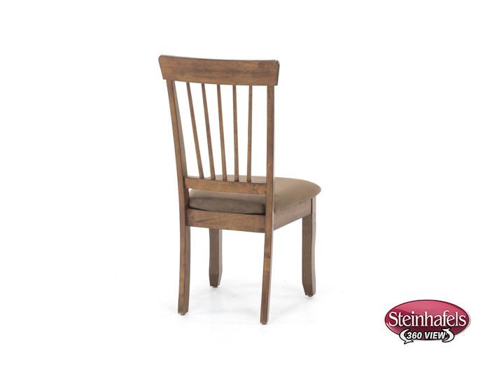 ashy brown inch standard seat height side chair  image   