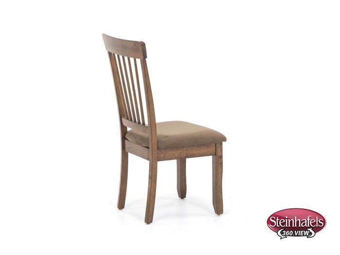 ashy brown inch standard seat height side chair  image   