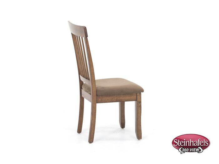 ashy brown inch standard seat height side chair  image   