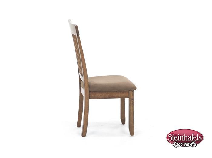 ashy brown inch standard seat height side chair  image   