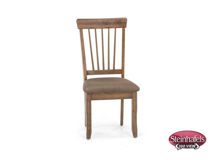 ashy brown inch standard seat height side chair  image   