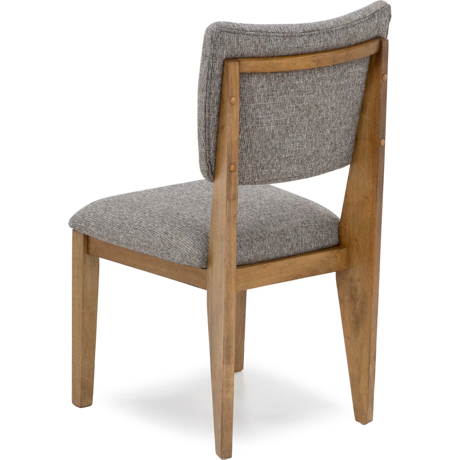 ashy brown inch standard seat height side chair   