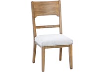 ashy brown inch standard seat height side chair   