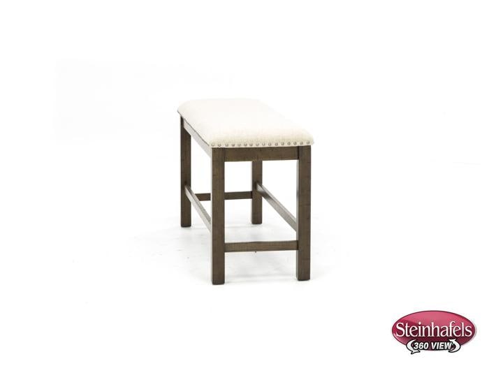 ashy brown  inchcounter seat height bench  image   