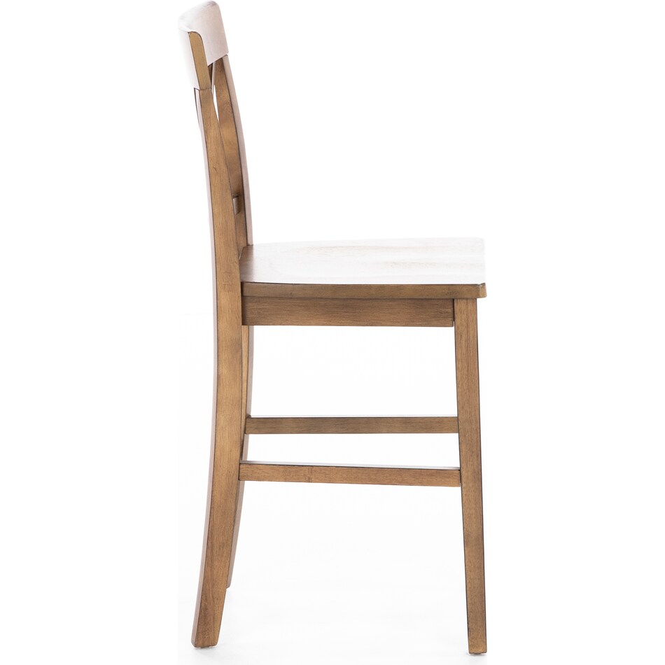 ashy brown  inchcounter seat height stool   