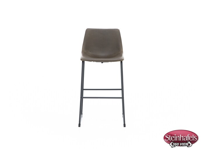 ashy brown inch & over bar seat stool  image   