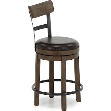 Pine Ridge Swivel Stool