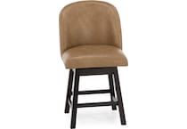 ashy brown inch & over bar seat stool   