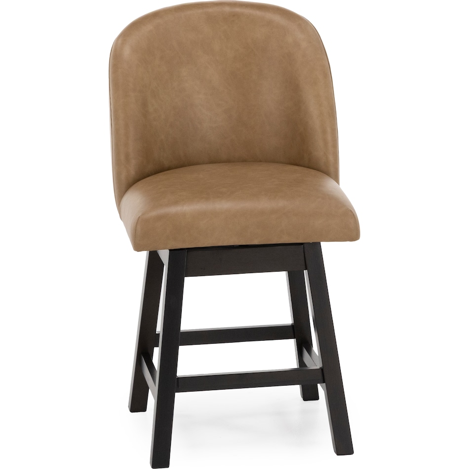 ashy brown inch & over bar seat stool   