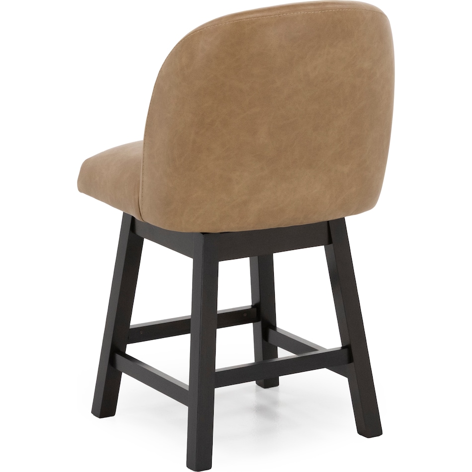 ashy brown inch & over bar seat stool   
