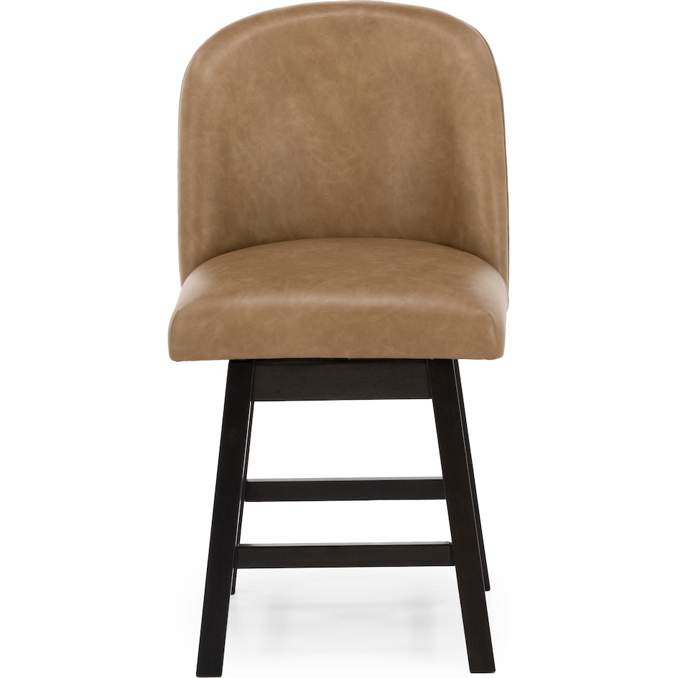 ashy brown inch & over bar seat stool   