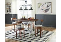 ashy brown inch & over bar seat stool lifestyle image   