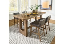 ashy brown inch & over bar seat stool lifestyle image   