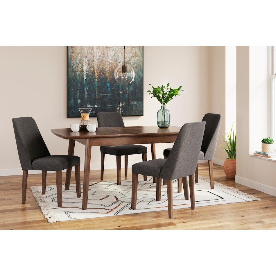 ashy brown inch standard height rectangle   