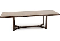 ashy brown inch standard height rectangle   