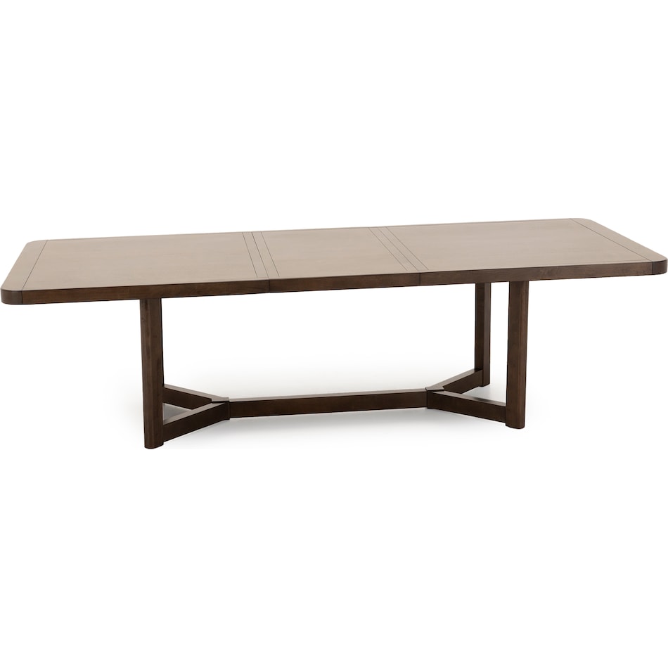 ashy brown inch standard height rectangle   