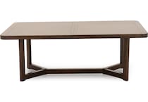 ashy brown inch standard height rectangle   