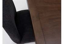 ashy brown inch standard height rectangle   