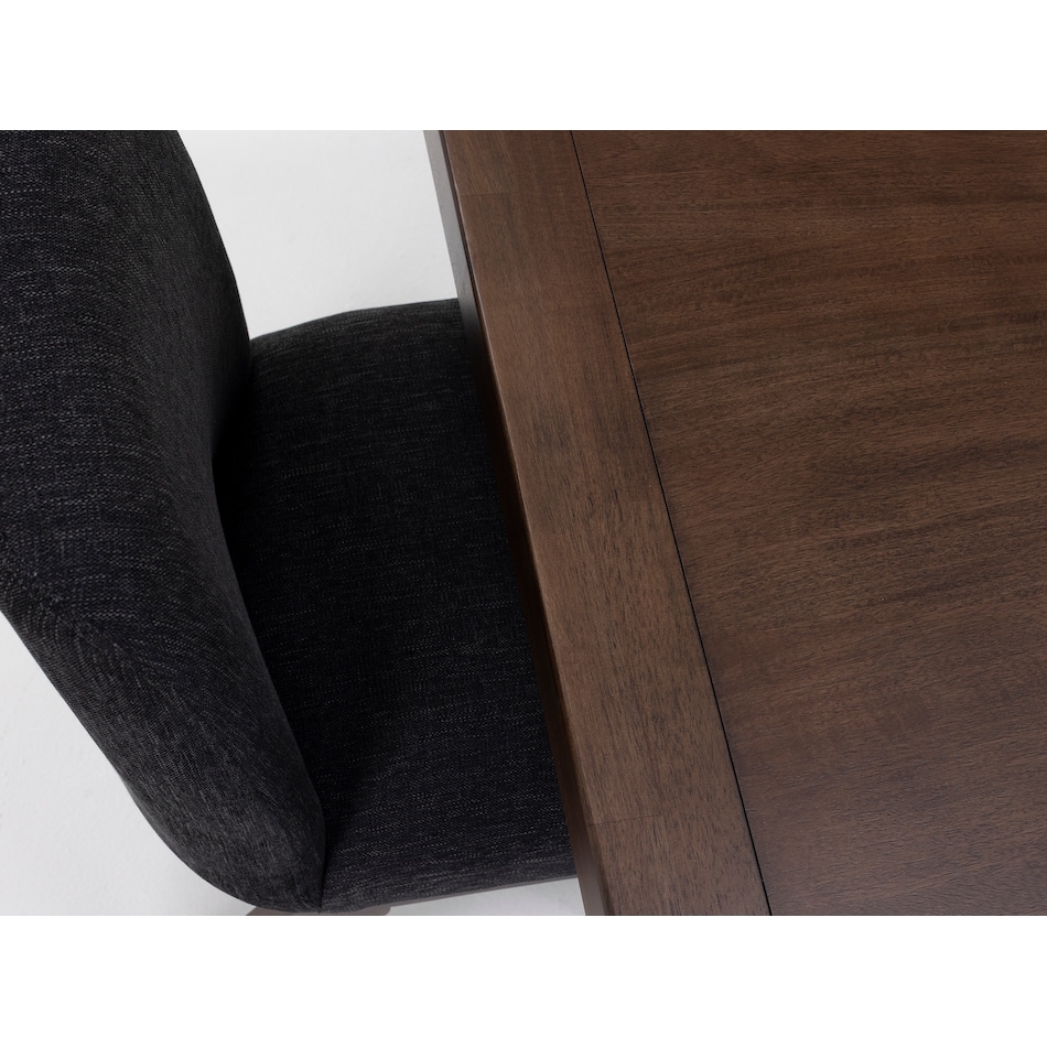 ashy brown inch standard height rectangle   