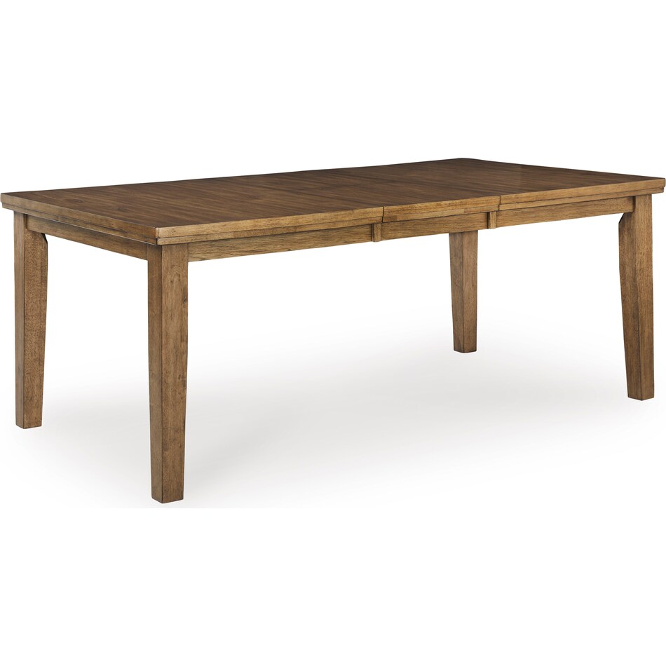 ashy brown inch standard height rectangle   