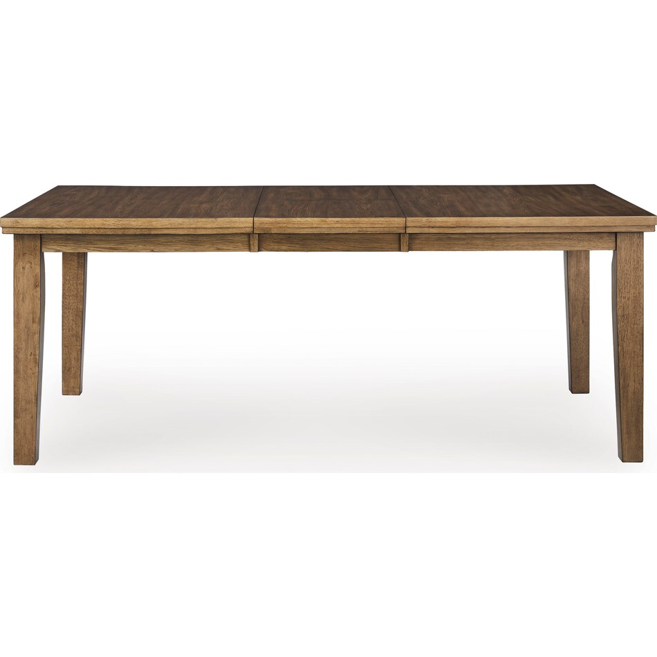 ashy brown inch standard height rectangle   