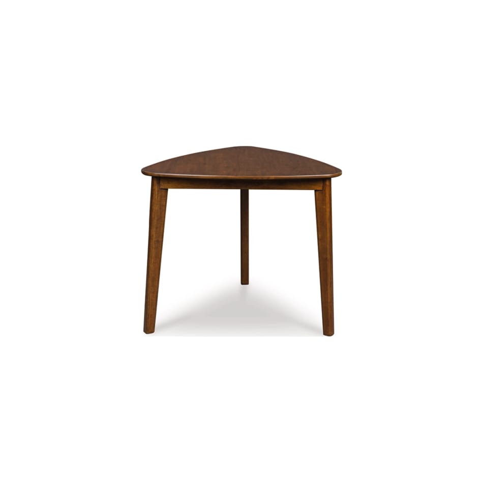 ashy brown inch standard height rectangle   