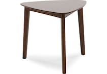 ashy brown inch standard height rectangle   