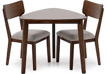 ashy brown inch standard height rectangle   