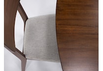 ashy brown inch standard height rectangle   