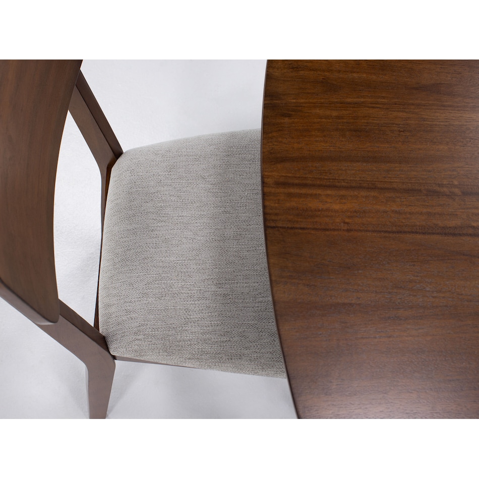 ashy brown inch standard height rectangle   