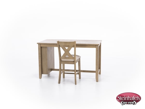 ashy brown inch counter height rectangle  image   