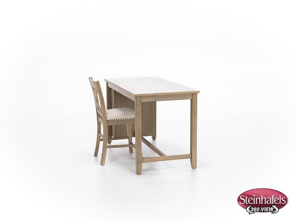 ashy brown inch counter height rectangle  image   