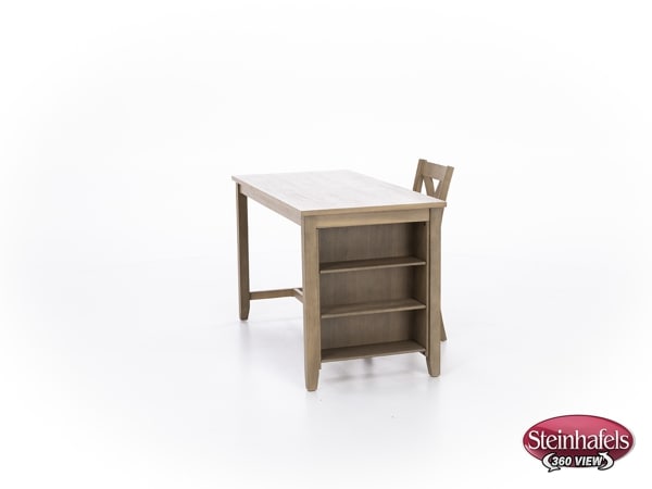 ashy brown inch counter height rectangle  image   